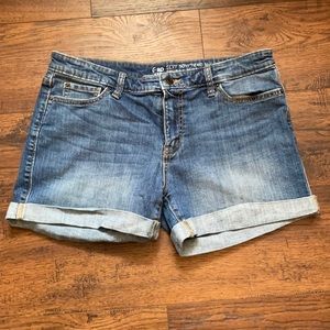 Denim shorts from Gap.
